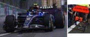 予約品　2026年4月頃　ミニカー　Spark（スパーク）レジンモデル　1/43　S9633　Williams FW47 No.55 Williams Racing 3位 Azerbaijan GP 2025 Carlos Sainz with pit board　9580006996336