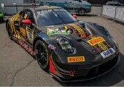 予約品　2026年1月頃　ミニカー　Spark（スパーク）レジンモデル　1/43　SG1000　Porsche 911 GT3 R (992) No.54 Dinamic GT 3位 24H Nurburgring 2025 B. Bastian M. Cairoli L. Hartog J. Sturm　9581677710009