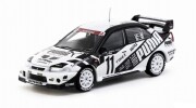 予約品　2026年5月頃　ミニカー　TARMAC（ターマック）ダイキャスト製　1/64　T64-021-00ST11　三菱ランサー Mitsubishi Lancer Evolution VI TME Super Taikyu Series 2000 中谷 明彦/木下 隆之　9580015719285