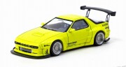 予約品　2026年4月頃　ミニカー　TARMAC（ターマック）ダイキャスト製　1/64　T64R-066-YL　パンデムマツダ Pandem Mazda RX-7 FC3S Yellow　9581015736005