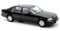 お取り寄せ予約品　2026年2月頃　ミニカー　NOREV（ノレブ） ダイキャストモデル　1/18　183045　メルセデスベンツ S600 1997 メタリックオブシディアンブラック　3551091830450