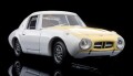 予約品　12月頃　ミニカー　トミーテック　トミカビンテージ　1/64　337607　ＬＶ－２１５ｂ　トヨタ スポーツ８００ カスタムカラー仕様 （白／黄）６５年式　4543736337607