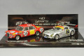ミニカー　MINICHAMPS 1/43  402711100　TRIBUTE TO HEYER　2台セット Mベンツ 300 SEL 6.8 AMG #35 1971 &MベンツＳＬＳ ＧＴ3 ＃7 2011