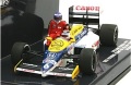 ミニカー　MINICHAMPS（ミニチャンプス)  ダイキャストモデル 1/43　410860106　ウィリアムズ ホンダ FW11 ケケ・ロズベルグ ドイツGP 1986　ライド オン ネルソン・ピケ フィギュア付