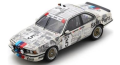 予約品　7月頃　ミニカー　Spark（スパーク）レジンモデル  1/43　43SPA1985　BMW 635 CSI No.5 優勝 24H Spa 1985 R. Ravaglia G. Berger M. Surer　9581677359857