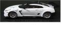 ミニカー　EBBRO 1/43　44318　ニッサン　GT-R GT1 2010ver. フジシェークダウン　#２ ホワイト