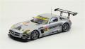 ミニカー　エブロ　EBBRO 1/43 44747　グリーンテック ＆ レオン SLS GT-R  スーパー　GT300　2012　NO.52　竹内浩典/黒澤治樹