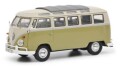 ミニカー　Schuco（シュコー）　1/43　450359200　フォルクスワーゲン VW T1b Samba green/grey　4007864063727