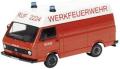 ミニカー　Schuco シュコー　1/87 452587400　フォルクスワーゲン　VW　LT　MAN　消防車