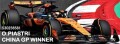 予約品　12月頃　ミニカー　MINICHAMPS（ミニチャンプス） ダイキャスト　1/64　530256581　マクラーレン F1チーム MCL39 オスカー・ピアストリ 中国GP 2025 優勝　4012138789470