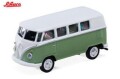 予約品　2027年5月以降　ミニカー　Schuco（シュコー） ダイキャストモデル　1/64　64U00122　1966 VW T1 Bus, green/white　9581677371224
