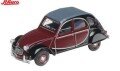 予約品　2027年5月以降　ミニカー　Schuco（シュコー） ダイキャストモデル　1/64　64U00123　1975 Citroen 2CV Charleston, red/black　9581677371231