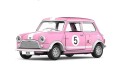 ミニカー　 トイイースト TINY(タイニー)　 1/64　ATC66205　Tiny City ミニ クーパー Mk1 ピンク #5　4894826029095