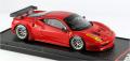 ミニカー　BBR　レジンモデル　1/43　BBRC102  フェラーリ　458 イタリア GT2 GTE PRO 2012　Rosso Corsa 322