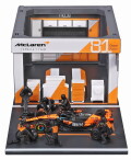 予約品　11月頃　ミニカー　BURAGO（ブラゴ） ダイキャストモデル　 1/43　BUR38457P　マクラーレン F1 チーム PIT PASS セット MCL39 No.81 O.ピアストリ　4548565530052