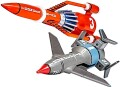 お取り寄せ予約品　～9月下旬頃　再発売　ミニカー　CORGI（コーギー） ダイキャストモデル　Ｎonスケール　CGCC00902　サンダーバード 1号 & 3号 セット 60周年記念モデル「サンダーバード」劇中機　4548565492473