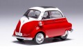 ミニカー　IXO(イクソモデル)　ダイキャスト　1/43　CLC604N　BMW イセッタ 1959 ホワイト/レッド　4907981688332