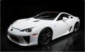 ミニカー　ウイッツ　WiTS 1/43　CT437　レクサス　LFA　 ホワイト