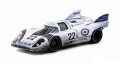 予約品　～2027年頃　ミニカー　TARMAC（ターマック）ダイキャスト製（開閉機構あり）　1/64　CWB64-002-LMRF22　ポルシェ Porsche 917 KH 24h Le Mans 1971 優勝 #22 Race finished　917221971993