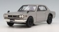 お取り寄せ予約品　8月頃　ミニカー　エニフ ENIF　レジンモデル　1/43　ENIF0083　日産 スカイライン 2000 GT-R 2ドア HT（KPGC10） シルバー　4533226100835
