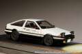 ミニカー　HJ64（HobbyJapan）ホビージャパン　1/64　HJ641052DA　トヨタスプリンタートレノ Toyota SPRINTER TRUENO (AE86) / 頭文字D エンジン搭載モデル with 高橋 啓介　4981932067728