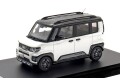 予約品　9月頃　ミニカー　Hi-Story（ハイストーリー）レジンモデル　1/43　HS587WH　三菱デリカミニ Mitsubishi DELICA MINI（2025）ホワイトパール×ブラックマイカ　4523231452371