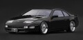 予約品　2027年5月頃　ミニカー　ignition model(イグニッションモデル） レジン製　1/18　IG4308　日産フェアレディ Nissan Fairlady Z 2by2 (Z32) Black 　4580832503086