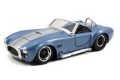 ミニカー　ジャダトイズ　JADATOYS　1/24　JAD97403BL　1965 SHELBY COBRA（コブラ） /ブルー Silverstrips　4580470082387
