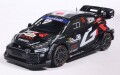 予約品　10月頃　ミニカー　KBモデル　ダイキャストモデル　1/43　KBSP26001B　トヨタ GR ヤリス Rally1 Rally Japan 2025 #18 T・勝田 A・Johnston　4907981694371