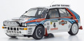 お取り寄せ予約品　7月頃　ミニカー　KYOSHO 京商　ダイキャストモデル（開閉機構付） 1/18　KS08348K　ランチア デルタ HF インテグラーレ エヴォルツィオーネ ポルトガルラリー 1992 #4　4548565517145
