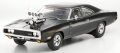 お取り寄せ予約品　9月頃　ミニカー　KYOSHO 京商 レジンモデル（開閉機構なし） 1/12　KSR12008A　ダッジ・チャージャー R/T 1970  (ブラック）映画「Fast&Furious」(ワイルドスピード)劇中車 限定800台　4548565513604