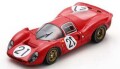 予約品　2027年5月頃　ミニカー　Looksmart (ルックスマート)   レジンモデル　1/43　LSLM156　Ferrari 330 P4 No.21 2位 Le Mans 24H 1967 L. Scarfiotti M. Parkes　9580006142993