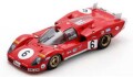 予約品　2027年5月頃　ミニカー　Looksmart (ルックスマート)   レジンモデル　1/43　LSLM180　Ferrari 512 S No.6 Le Mans 24H 1970 I. Giunti N. Vaccarell　9580006145536