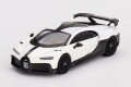 ミニカー　MINI-GT　1/64　MGT00569-L　ブガッティ シロン ピュールスポール ホワイト(左ハンドル)　4895183670098