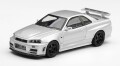 予約品　2027年1月以降順次　ミニカー　MINI-GT　1/64　MGT01329-R　日産ニスモ Nissan NISMO R34GT-R Z-tune Z-tune シルバー(右ハンドル)　840456394557