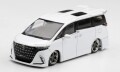 予約品　2027年2月以降　ミニカー　MINI-GT　1/64　MGT01339-R　トヨタ アルファード 40 KUHL ホワイト(右ハンドル)　840456395707
