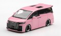 予約品　2027年5月以降順次　ミニカー　MINI-GT　1/64　MGT01391-R　トヨタ ヴェルファイア 40 KUHL メタリックピンク（右ハンドル）　840456313947