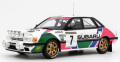 お取り寄せ予約品　12月頃　ミニカー  OttO mobile　レジンモデル（開閉機構なし） 1/18　OTM1158　スバル レガシィ RS Gr.A スウェーデンラリー 1992 #7 世界限定 1,500個　4548565508877