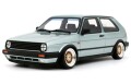 お取り寄せ予約品　2027年2月頃　ミニカー  OttO mobile　レジンモデル（開閉機構なし） 1/18　OTM1262　フォルクスワーゲン ゴルフ II GTI "STANCE" 1991 (グリーン)限定生産品　4548565528172