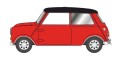 予約品　2024年2月以降順次　ミニカー　OXFORD（オックスフォード）　1/76　OX76MN012　オースチン クーパー ミニ タータンレッド/ブラック　4548565463145