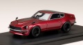 ミニカー　MARK43　レジンモデル　1/43　PM43132R　日産フェアレディ Z (S30) カスタムバージョン（ワタナベホイール） メタリックレッド　4981932052762