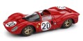 お取り寄せ予約品　12月頃　再発売　ミニカー　BRUMM(ブルム) 　1/43　R160　フェラーリ 330 P4 スパイダー 1967年ル・マン24時間 #20 C.Amon/N.Vaccarella　8020677002246