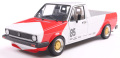 お取り寄せ予約品　2026年2月頃　ミニカー　SOLIDO（ソリド） ダイキャストモデル（開閉機構付）　1/18　S1803512　フォルクスワーゲン キャディ Mk.1 1982 (レッド/ホワイト)　3663506040696