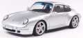 ミニカー　SOLIDO（ソリド） ダイキャストモデル（開閉機構付） 1/18　S1810103　ポルシェ 911(993) 4S 1996 (シルバー)　3663506041716
