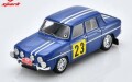 予約品　2027年2月頃　ミニカー　Spark　レジンモデル　1/43　S5550　Renault 8 Gordini 1300 No.23 7位 Monte Carlo Rally 1967 J-F. Piot M. Karaly　9580006955500