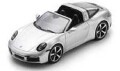 予約品　5月頃　ミニカー　Spark（スパーク）レジンモデル  1/43　S6128　ポルシェ Porsche 911 Targa 4S (992) - GT Silver　9580006961280