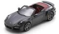予約品　4月頃　ミニカー　Spark（スパーク）レジンモデル  1/43　S8783　ポルシェ Porsche 911 Turbo S (992) Cabriolet - Agate Grey　9580006987839