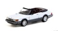 予約品　2025年6月頃　ミニカー　TARMAC（ターマック）ダイキャスト製　1/64　T64G-067-WH　サーブ Saab 900 Turbo Convertible White　9581015730737