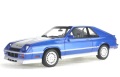 予約品　12月頃　ミニカー　TOPMARQUES Lucky Stepシリーズ　レジンモデル（開閉機構なし） 1/18　TOPLS057A　ダッジ シェルビー チャージャー ターボ 1985（ブルー/シルバーストライプ）