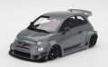 お取り寄せ予約品　2026年3月以降　ミニカー　TOP SPEED（トップスピード） レジンモデル　1/18　TS0612　アバルト 595 LB-WORKS x Abas Works グレー　840456304518